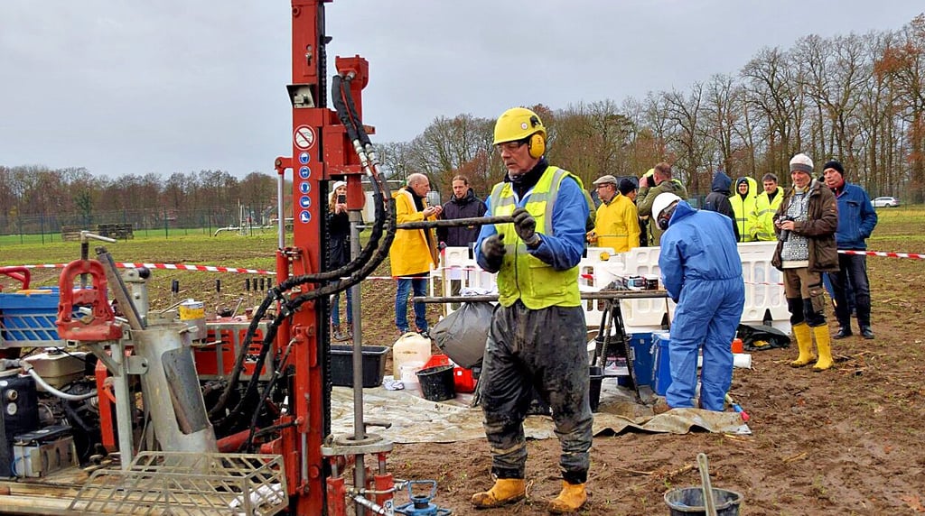 Ende 2019 wurden im Erdgasfeld Altmark erste Bodenproben entnommen.