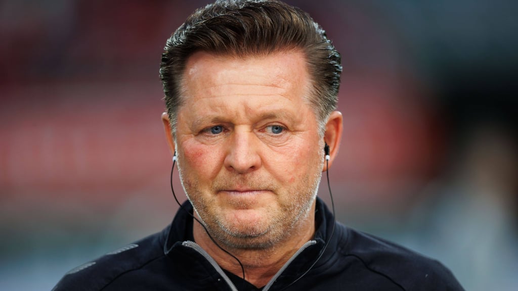 FCM-Cheftrainer Titz: Seine Mannschaft kann am Freitag den Klassenerhalt festmachen.