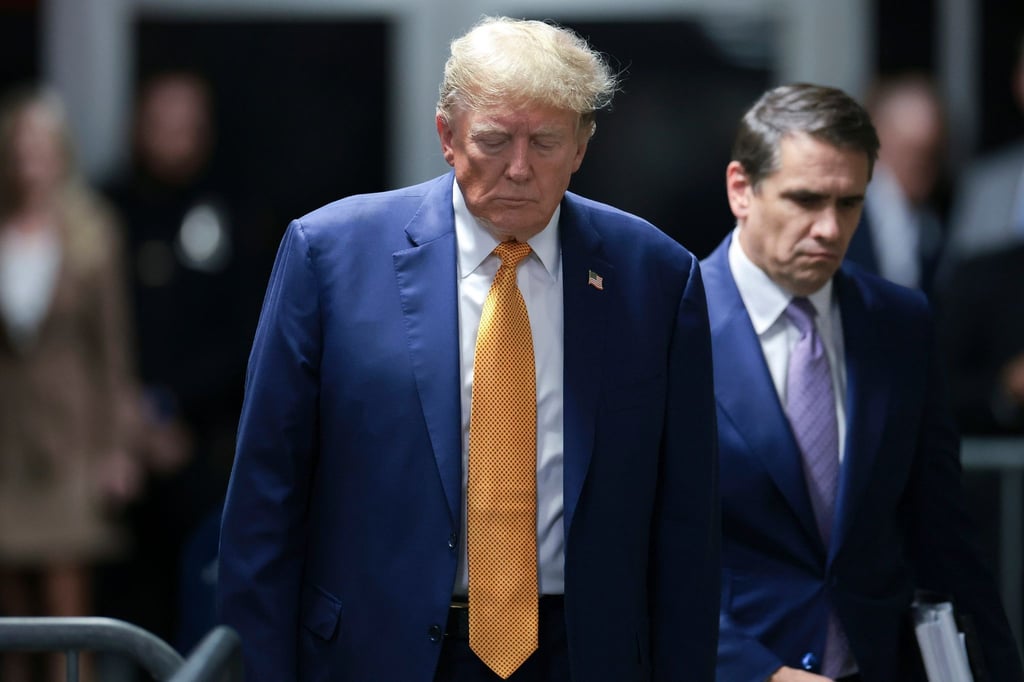 Dem ehemaligen US-Präsidenten Donald Trump drohen mehrere Jahre Haft. Der Fall könnte den US-Wahlkampf beeinflussen.