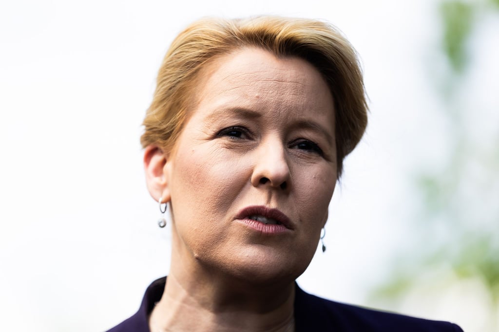 Franziska Giffey (SPD), Berliner Senatorin für Wirtschaft, Energie und Betriebe.