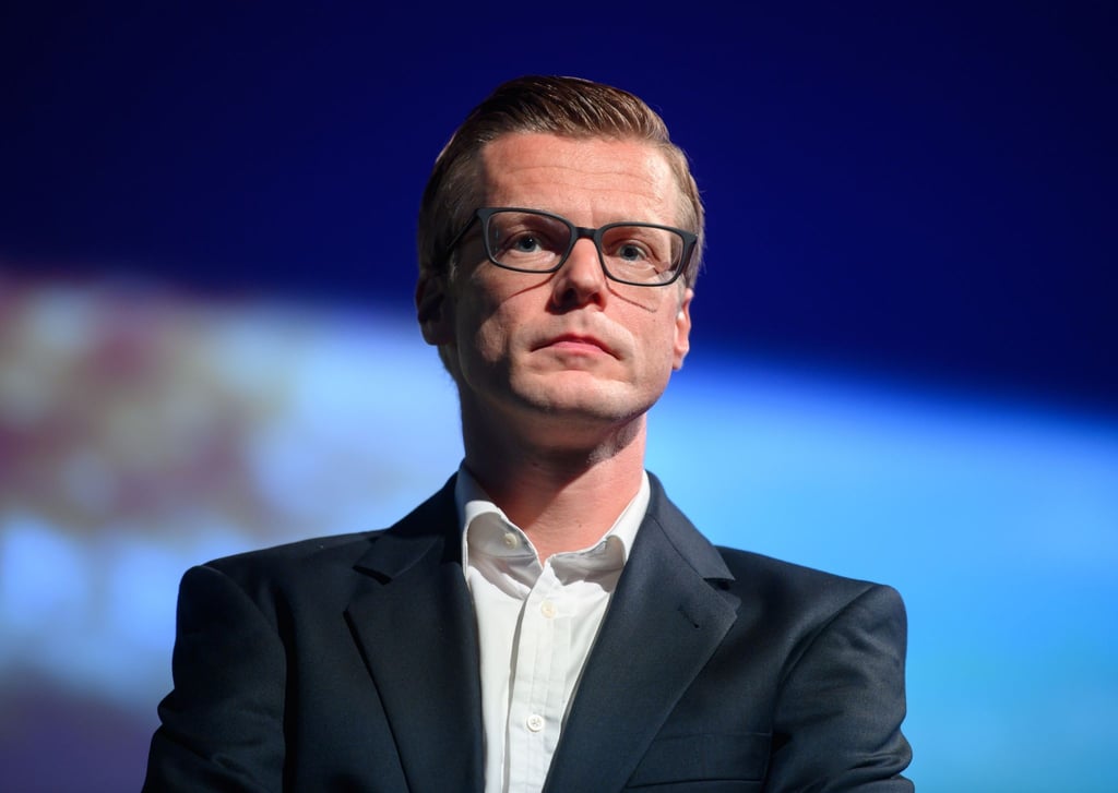 Danny Auerswald, damaliger Standortleiter der Gläsernen Manufaktur Dresden.