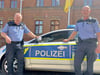 Polizeihauptmeister Bernd Borrmann (li.) und Polizeikommissar Uwe Mente sind die neuen Regionalbereichsbeamten im Huy.