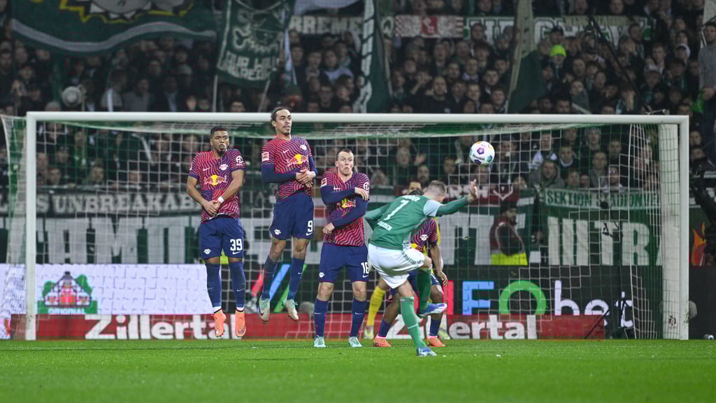 Noch kein Werder-Sieg in Leipzig: Marvin Duksch versucht sich dran im Hinspiel gegen RB