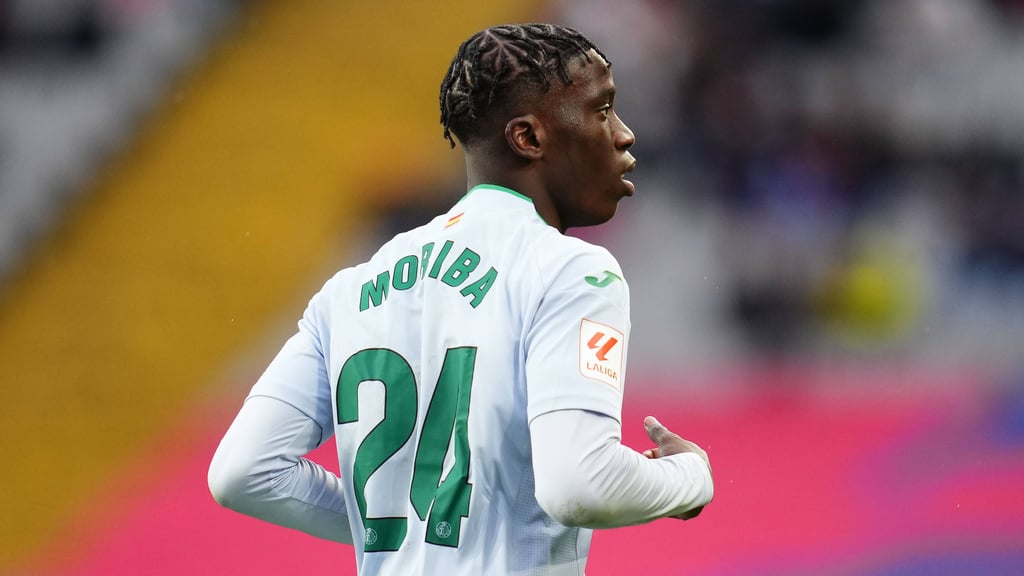 Ilaix Moriba, von RB Leipzig an Getafe verliehen, hat Guinea zur Olympia-Teilnahme geschossen.