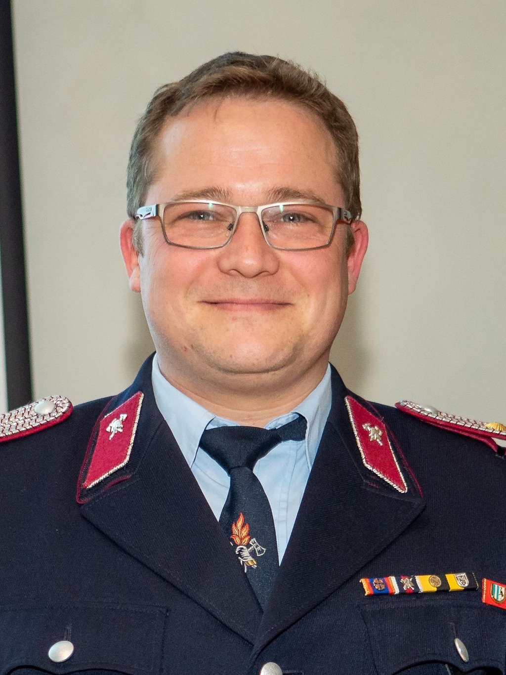 Der zum Gommerns Stadtwehrleiter gewählte Steven Vonend.