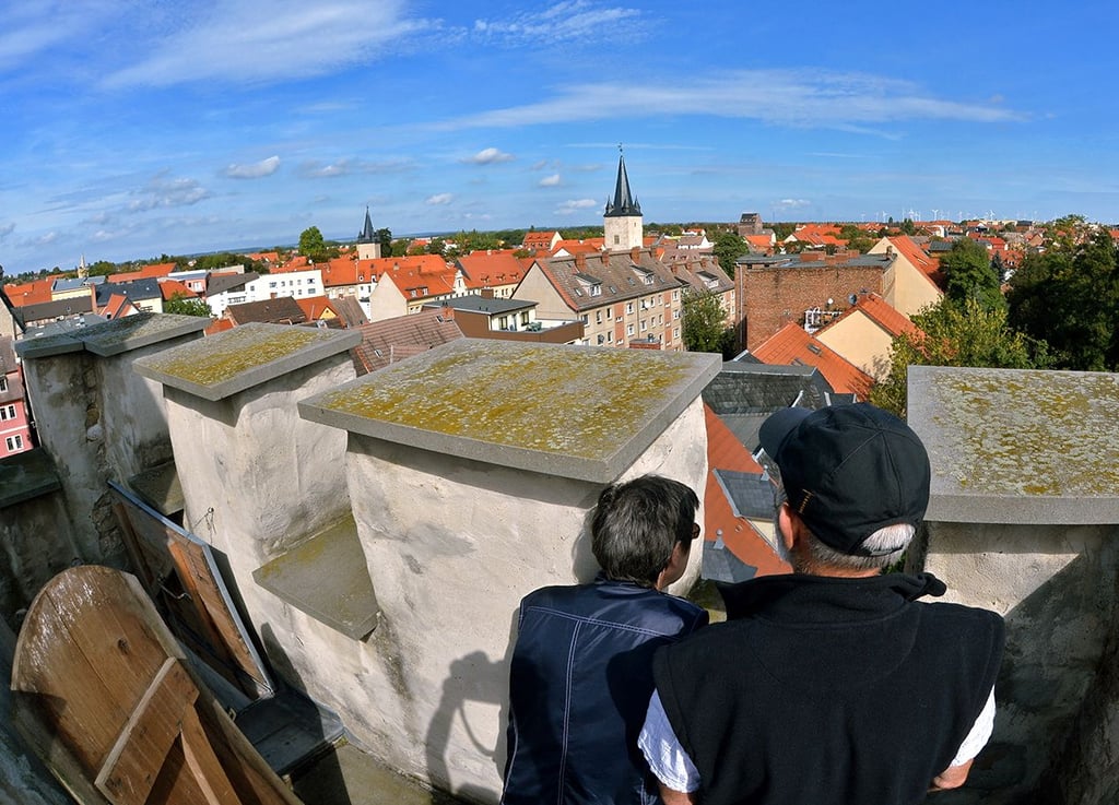 Unterwegs durch Aschersleben ist die Stadtführung am Sonntag.