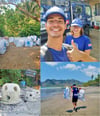Eindrücke der Müllsammelaktion in Costa Rica: Erik Schulze und Cindy Herrmann haben Plastik am Strand gesammelt und künstliche Riffe hergestellt.
