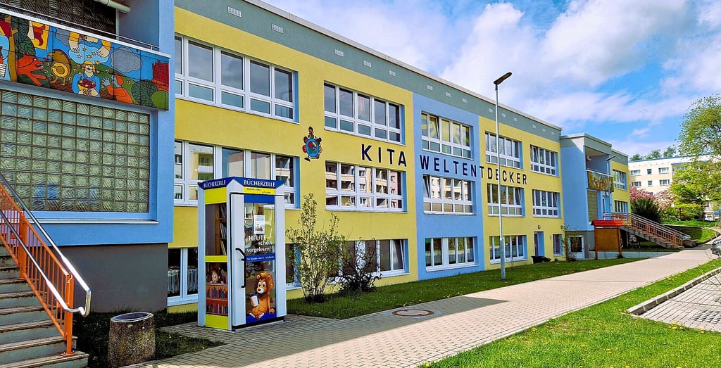 Die Kita „Weltentdecker“ in Hettstedt feiert am 15. Mai einen Tag der offenen Tür.