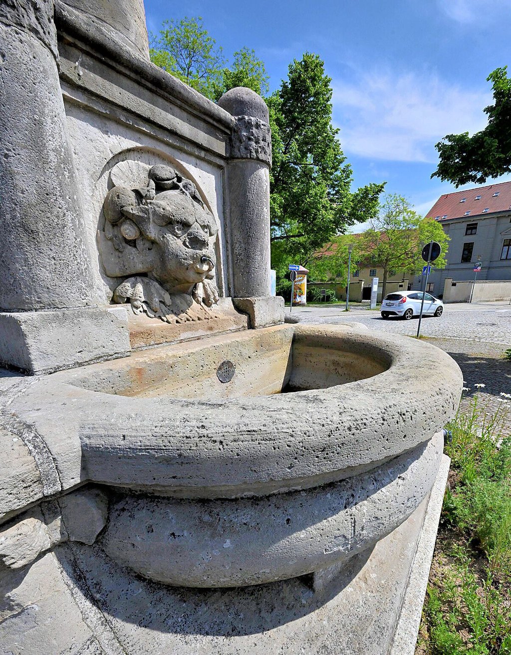 Der Ascherslebener Kuntzebrunnen bleibt wohl trocken.