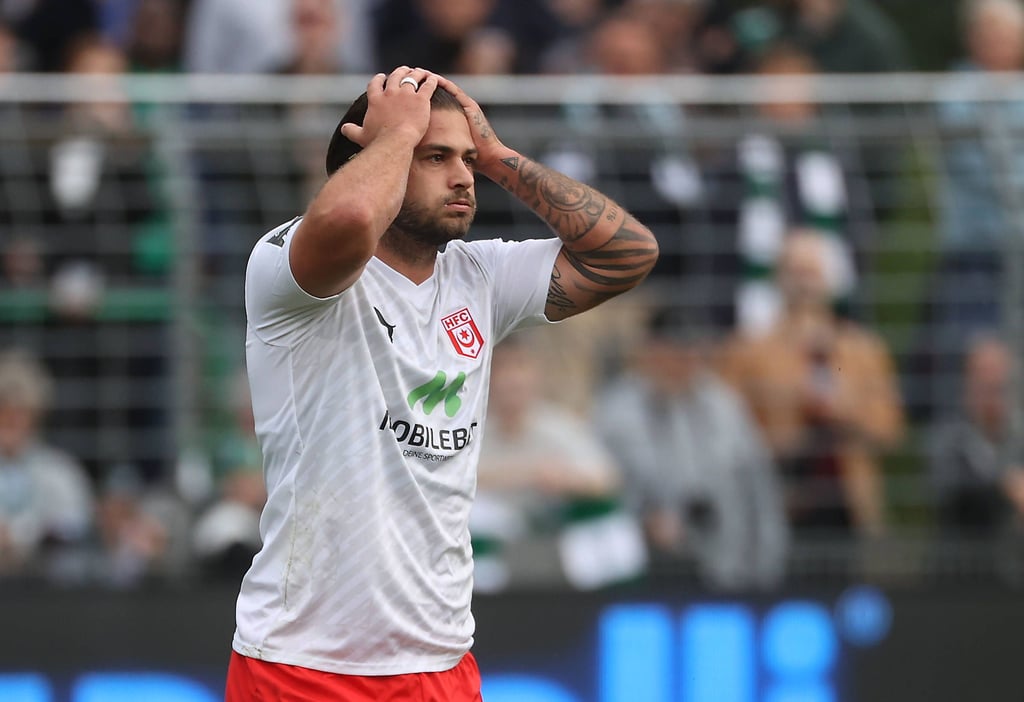 HFC-Torjäger Dominic Baumann läuft im Abstiegskampf seiner Form der Hinrunde hinterher.Foto: