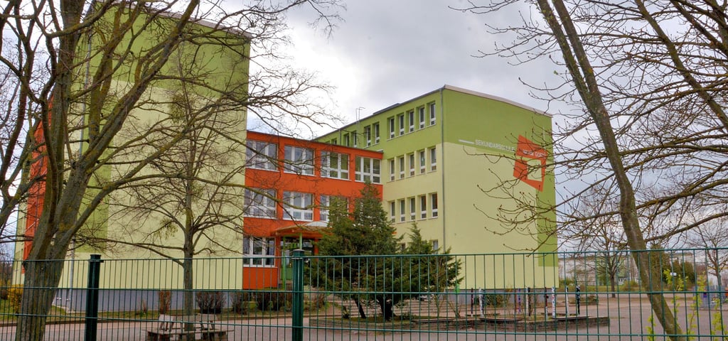 Die Sekundarschule „Maxim Gorki“ ist eine von drei Schulen in Schönebeck, die im kommenden Schuljahr ihre Schulsozialarbeiter verlieren.
