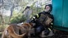 Russland hat eine Offensive gegen Charkiw gestartet. Für die ukrainischen Einsatzkräfte wie diesen Feuerwehrmann gibt es viel zu tun.