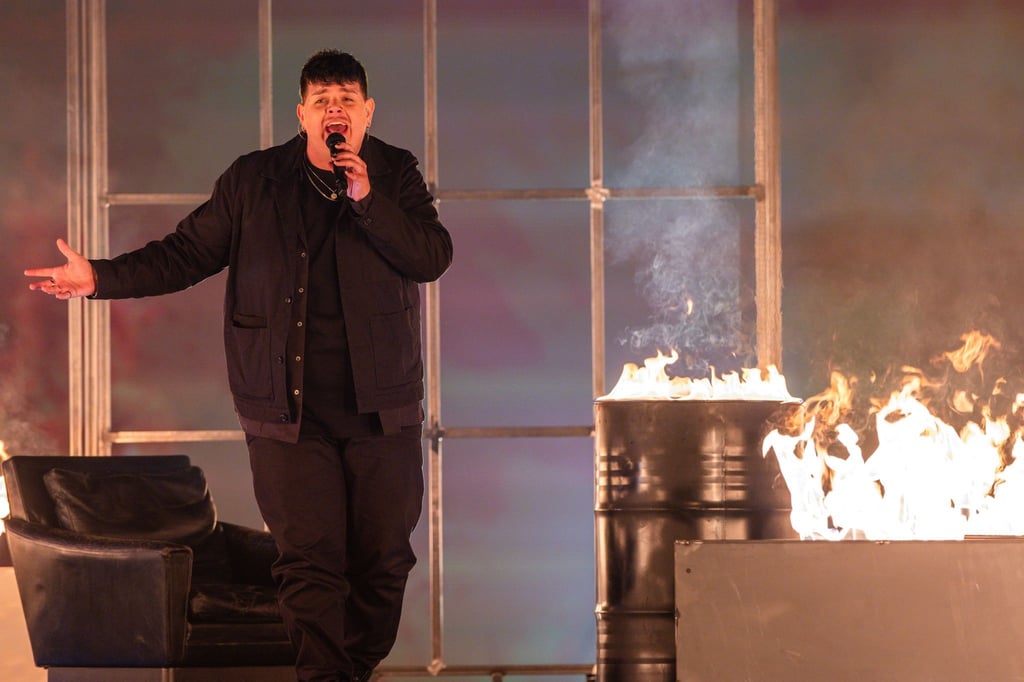 Isaak aus Deutschland geht mit dem Titel "Always On The Run" ins Rennen.