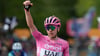 Tadej Pogacar gewann auch die 8. Etappe des Giro d'Italia von Spoleto nach Prati di Tivo.