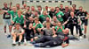 Großer Jubel beim HC Aschersleben II: Die Mannschaft sichert sich die Meisterschaft in der Bezirksliga West. 