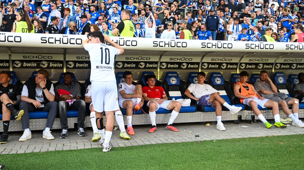 Der Abstieg des HFC ist besiegelt, das 0:0 in Bielefeld war letztlich zu wenig, weil Konkurrent Mannheim gewann.