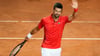 Novak Djokovic schied in Rom nach einer schwachen Leistung überraschend aus.
