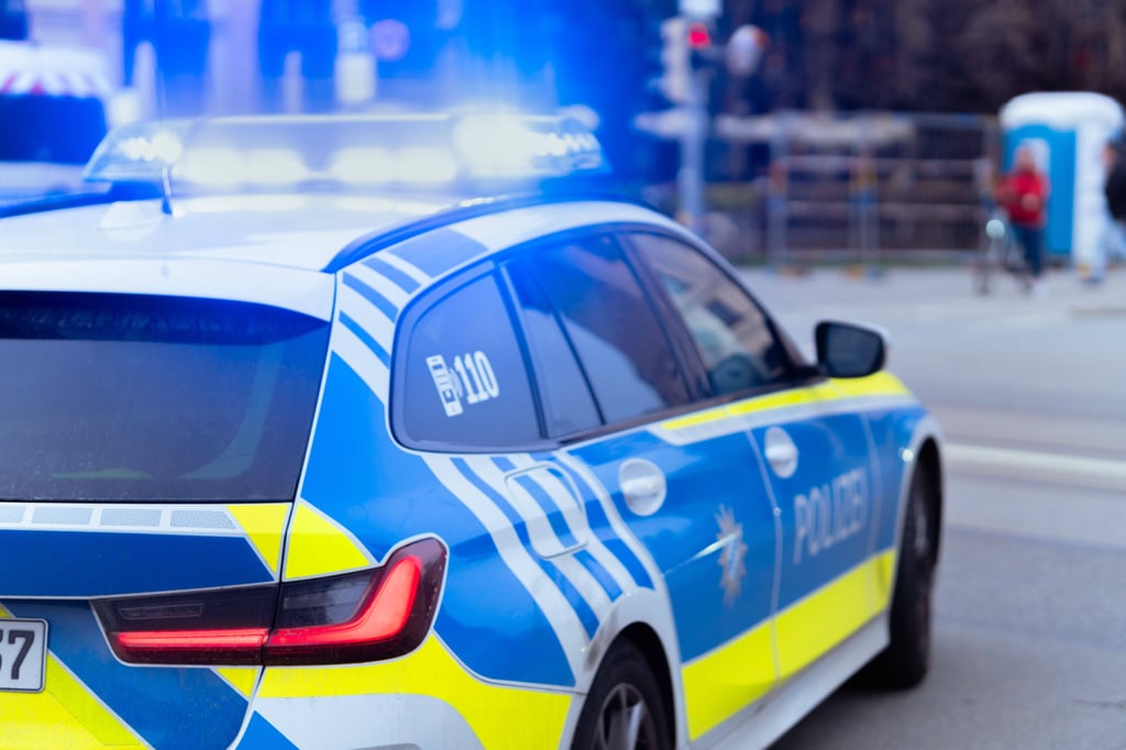 Die Polizei war in Dessau gefordert.