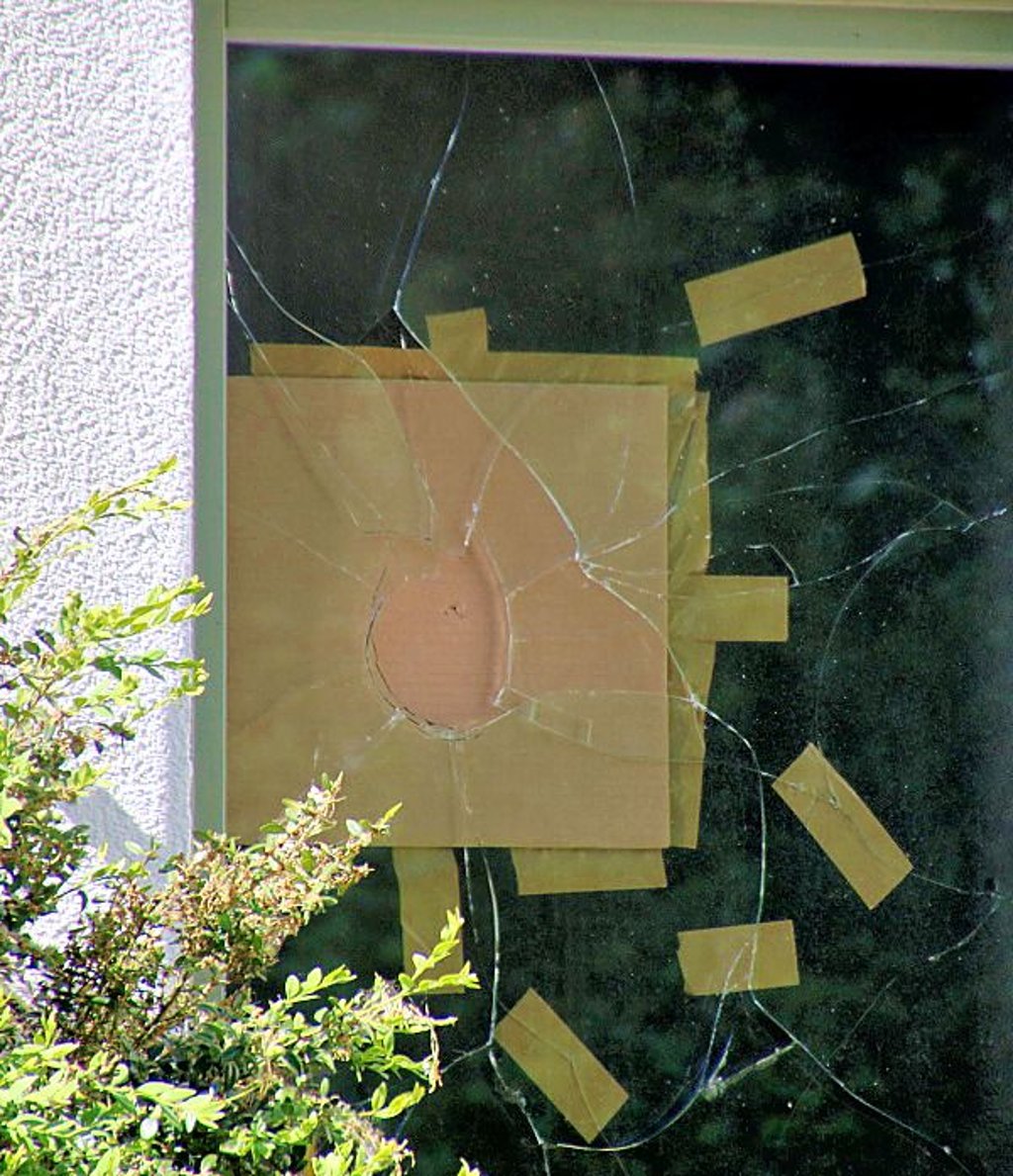 Am Haus des AfD-Politikers in Halle entstand Sachschaden, verletzt wurde niemand.