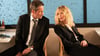 Bill (David Duchovny) und Willa (Meg Ryan) in einer Szene des Films „What Happens Later“. Der Film kommt am 16.05.2024 in die deutschen Kinos.