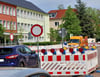 In der Lessingstraße werden derzeit  die Fuß- und Redwege saniert. Doch nicht jeder Autofahrer nutzt die Umleitung.  