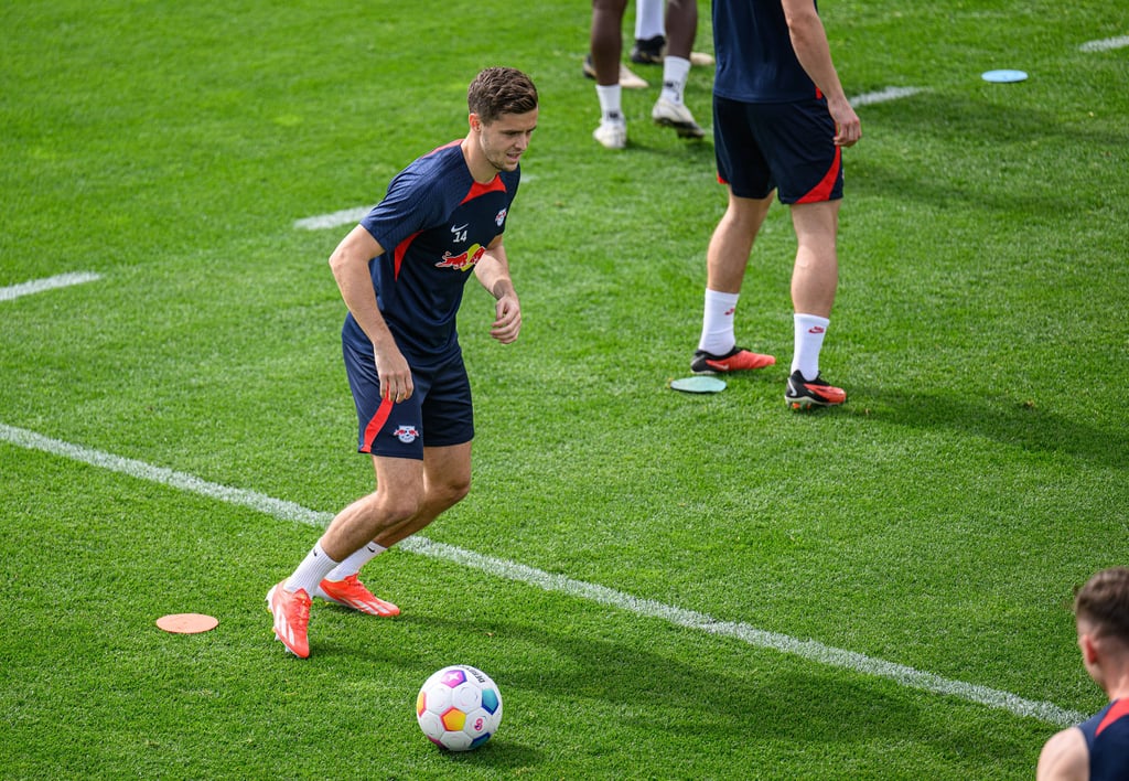 Christoph Baumgartner bei RB Leipzig.