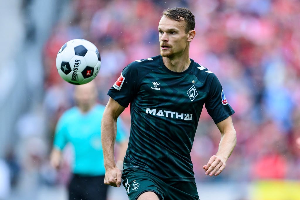 Bremens Christian Groß in Aktion. Groß wird seine Karriere nach dieser Saison beenden.