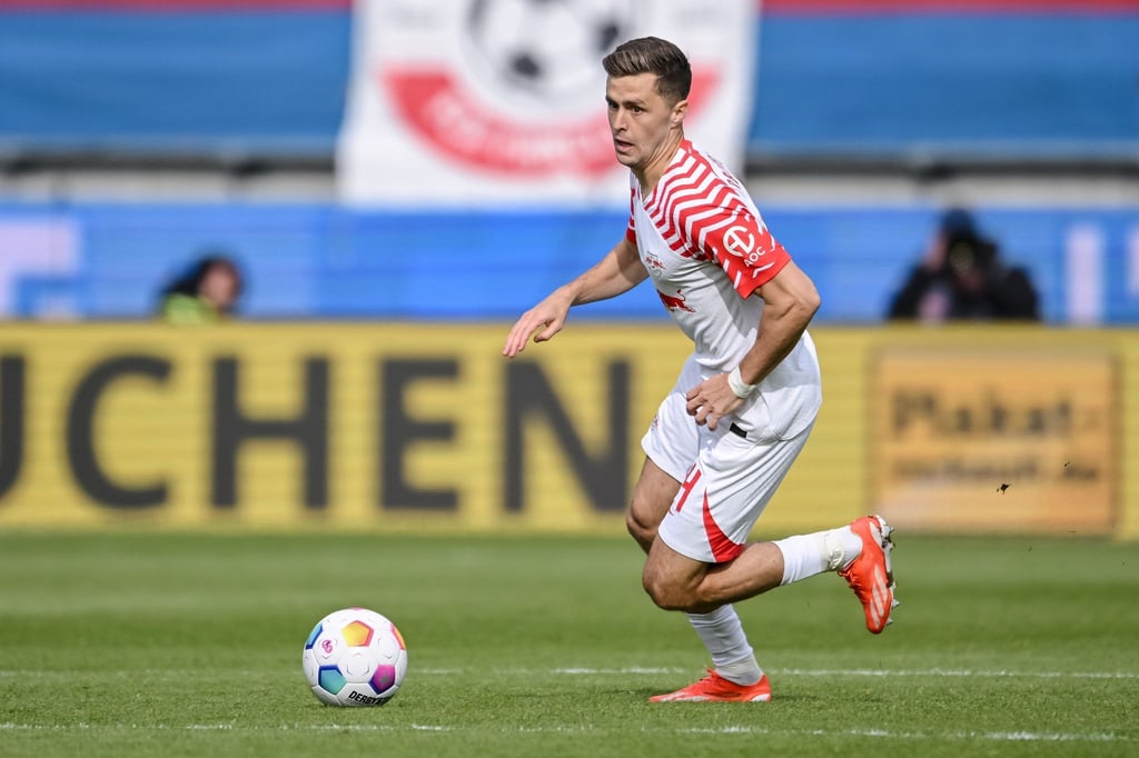 Leipzigs Christoph Baumgartner in Aktion. Mit seinem ersten Jahr in Leipzig ist er nicht hundertprozentig zufrieden.