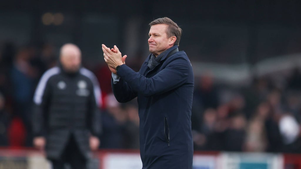 Jesse Marsch als Trainer von Leeds United.