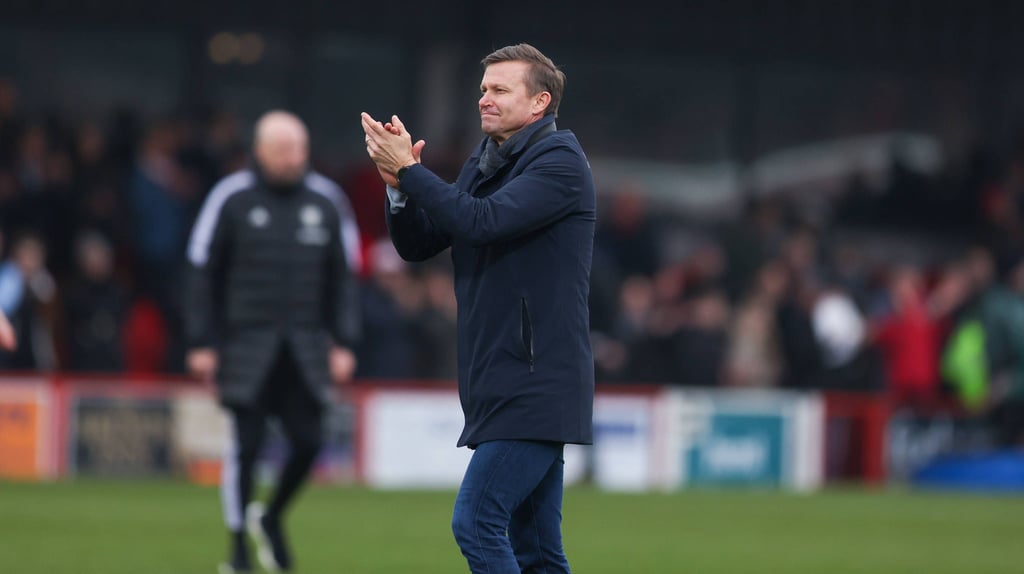 Jesse Marsch als Trainer von Leeds United.
