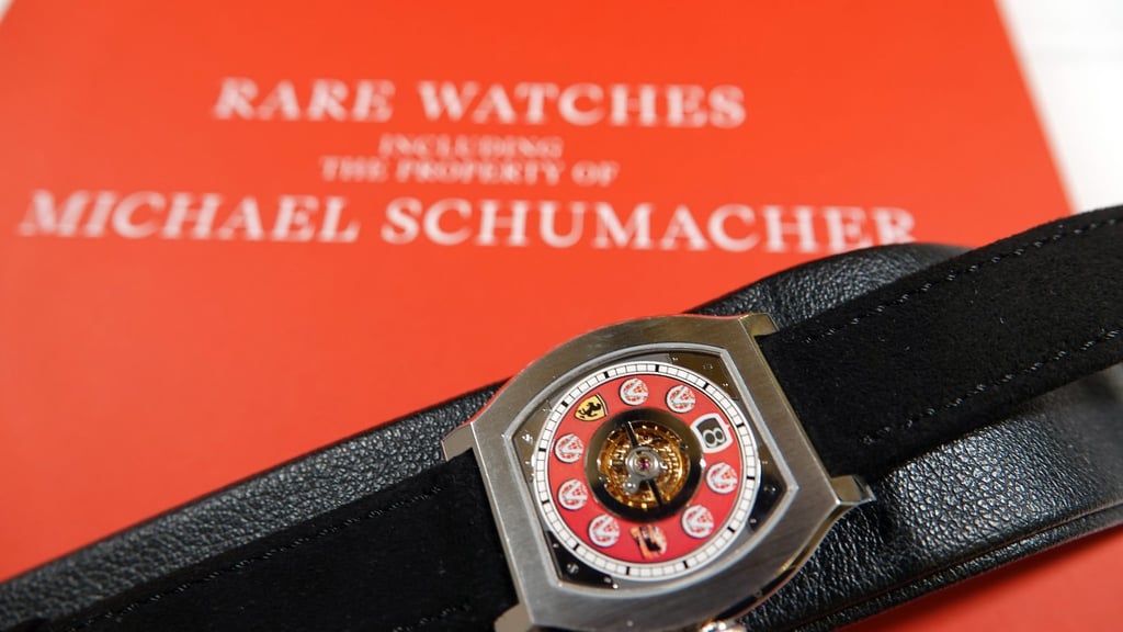 Des millions pour les montres Michael Schumacher