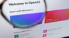 "Welcome to OpenAI" steht auf der Homepage von ChatGPT. Der Chefforscher der Firma geht.