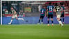 Juventus-Stürmer Dusan Vlahovic (l) traf schon in der vierten Minute zur Führung.