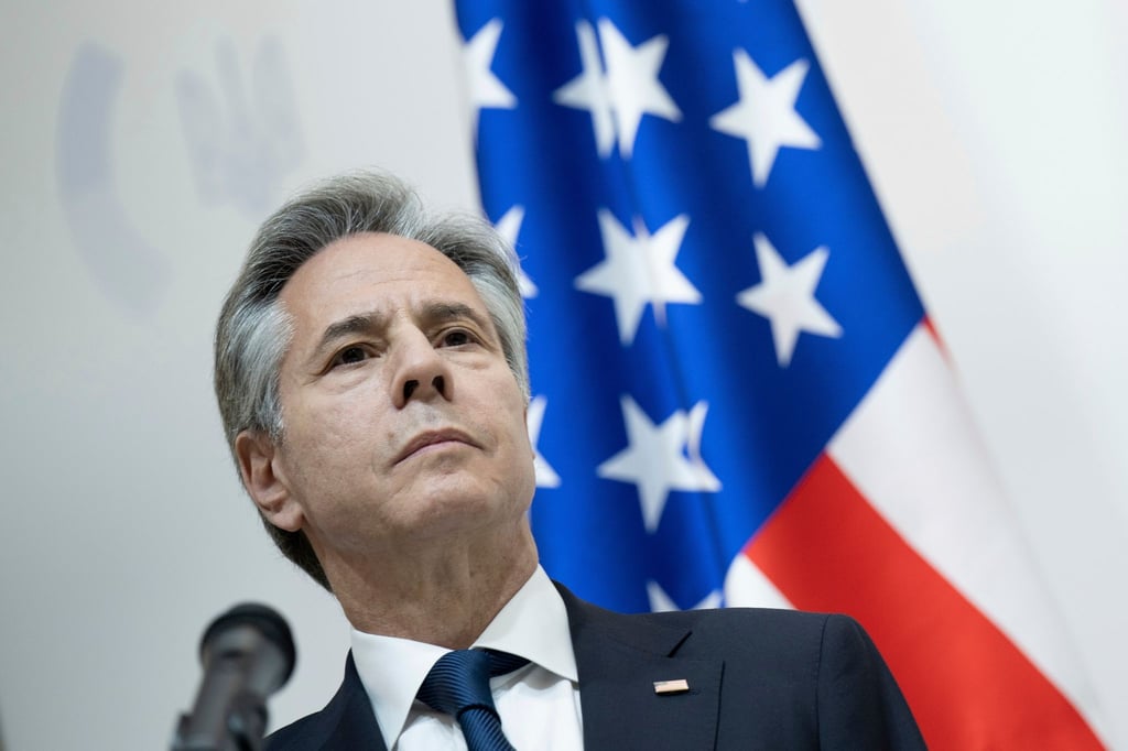US-Außenminister Antony Blinken in Kiew.