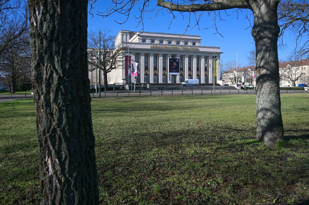 Das Anhaltische Theater Dessau.