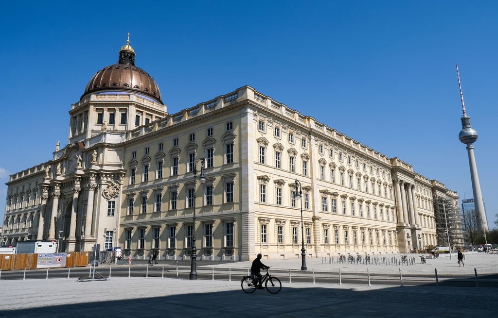 Das Kultur-, Ausstellungs- und Veranstaltungszentrum Humboldt Forum am Schlossplatz in Berlin.