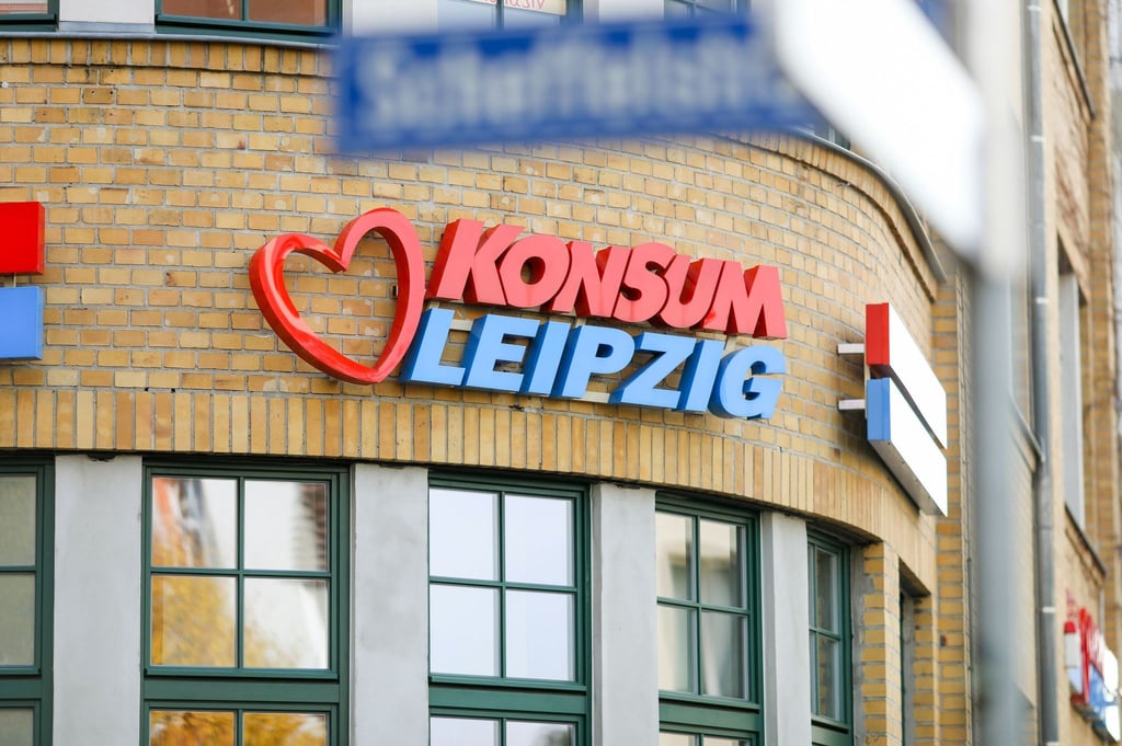 Eine Filiale der Supermarktkette "Konsum" in der Arthur-Hoffmann-Straße.