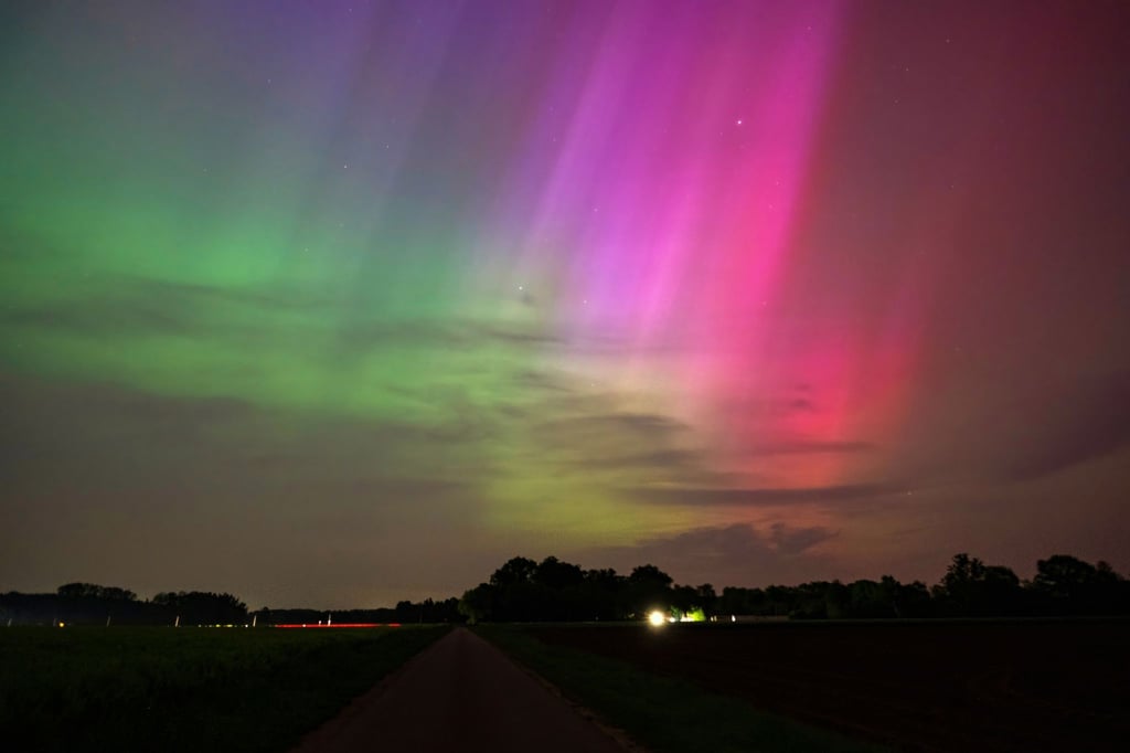 Farbenspiel: Polarlichter am Himmel - bald auch wieder über Sachsen-Anhalt?