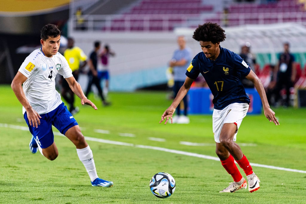 Tidiane Diallo spielte für Frankreich bei der U17-Weltmeisterschaft.
