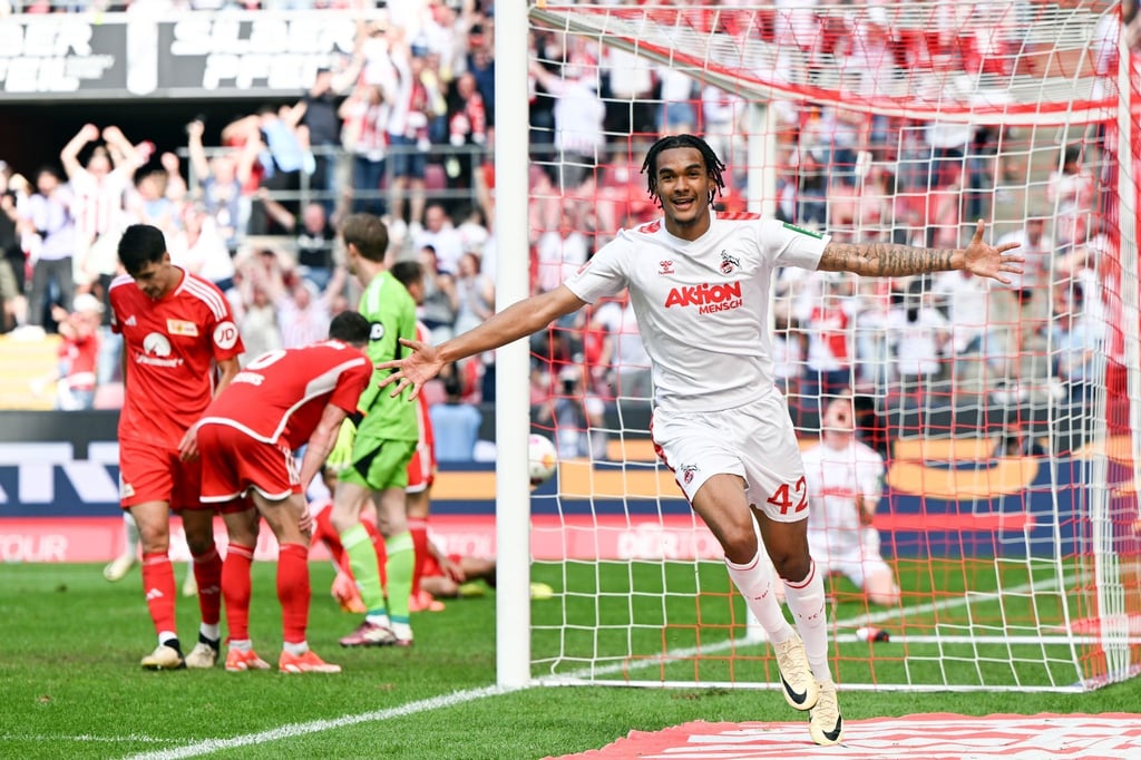 Die Kölner um Damion Downs wollen auch nach dem Heidenheim-Spiel jubeln können.
