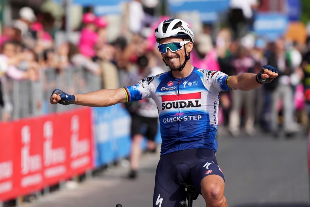 Meldete sich mit einem Ausreißersieg in der 12. Etappe zurück: Ex-Weltmeister Julian Alaphilippe.