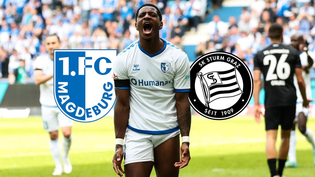 Bryan Teixeira wurde im Winter als Leihe von Sturm Graz zum 1. FC Magdeburg geholt.