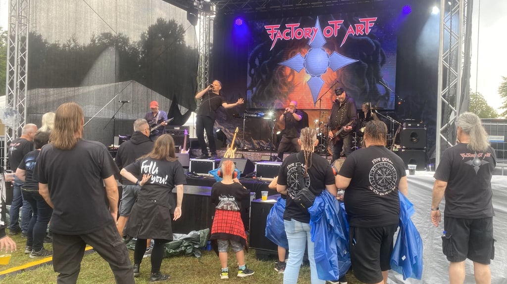 Das erste „Helheim Open Air“ musste kurzfristig von Battin nach Jessen verlegt werden. Für Ende Juli ist die zweite Auflage geplant.