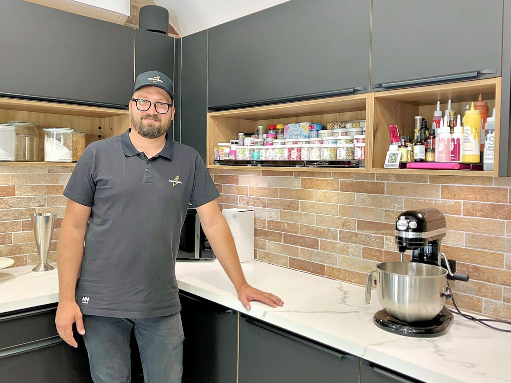 Norman Schindler hat schon Tortenanfragen für Einschulungen im nächsten Jahr erhalten.
