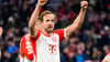 In seiner Premieren-Saison wird er auf Anhieb Bundesliga-Torschützenkönig, fällt aber am letzten Spieltag verletzt aus: Harry Kane.