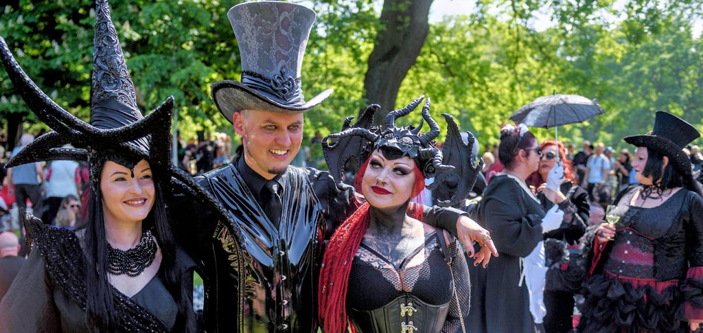 Wave-Gotik-Treffen 2024 in Leipzig: Tausende Gothic-Fans bei WGT an ...