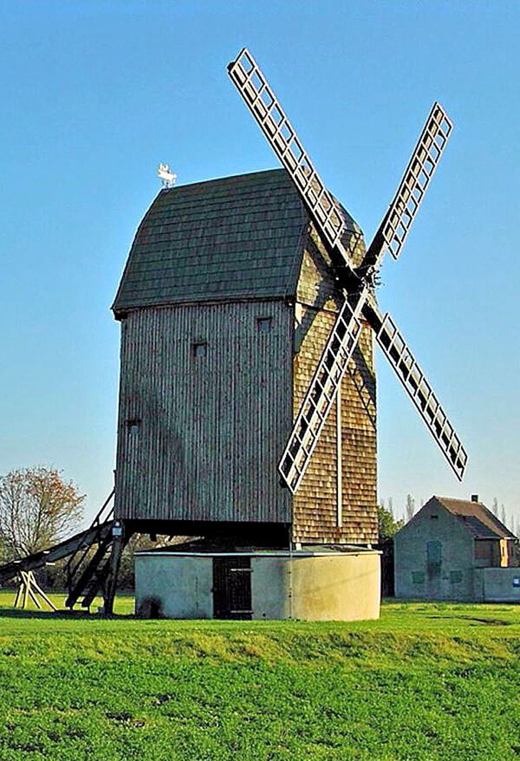 Der Heimatverein Langeneichstädt öffnet zum Mühlentag am Montag die Bockwindmühle.