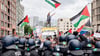 Die propalästinensische Demonstration „Palestine will be free“ in Berlin.