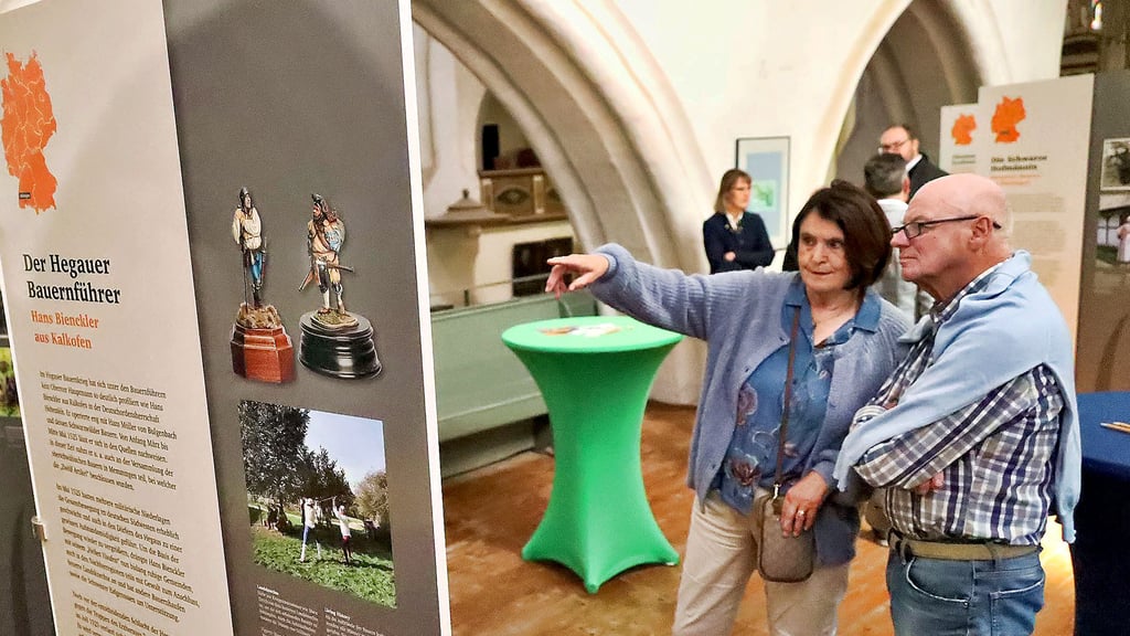 Die Wanderausstellung „Aufbruch bis zum Ende“ ist jetzt in der Stolberger Kulturkirche St. Martini zu sehen.