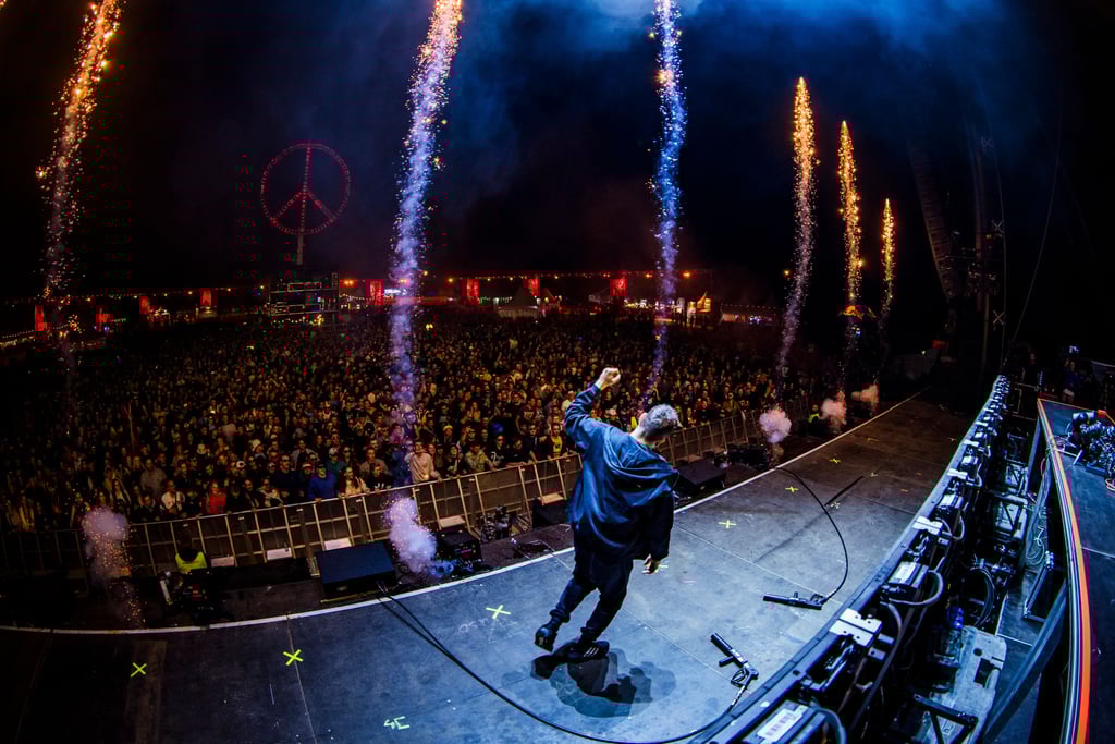 Sputnik Spring Break 2024: Den Abschluss des zweiten Festival-Abends auf der Hauptbühne machte DJ Dimitri Vegas.